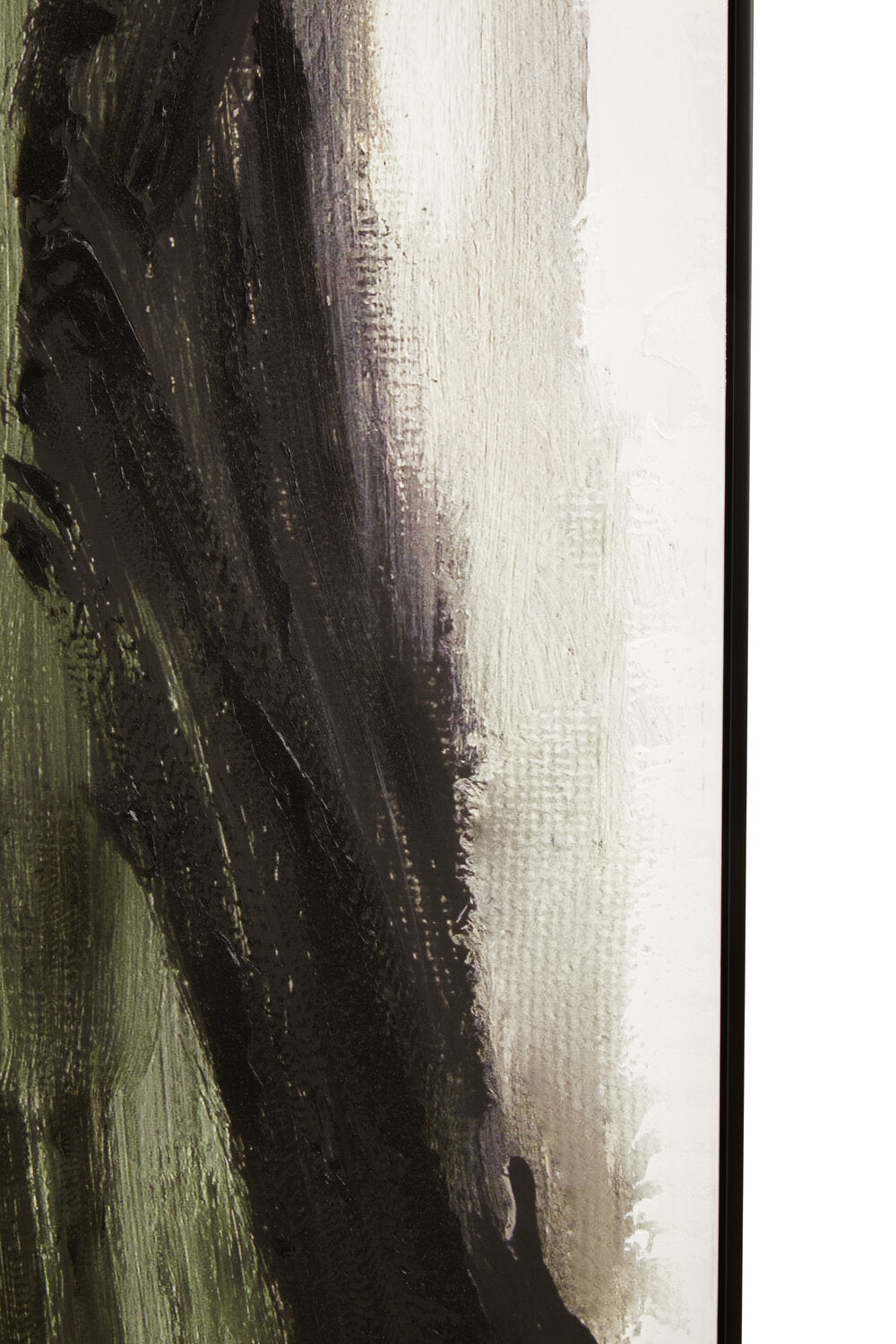 Image of Astratto Green Multi Coloured Abstract Textured Wall Art - Macro