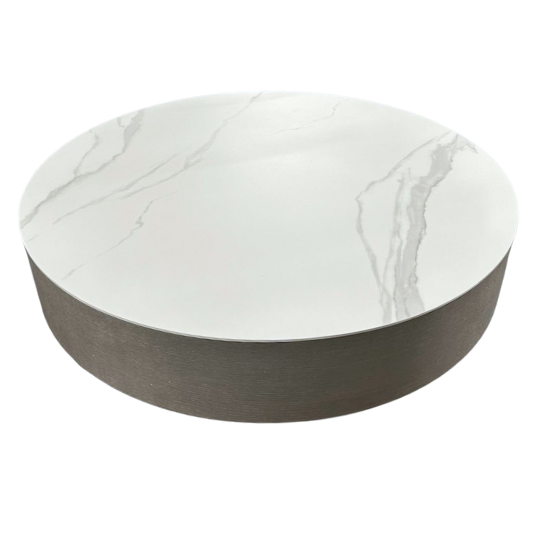 Image of Coin Coffee Table - Pewter