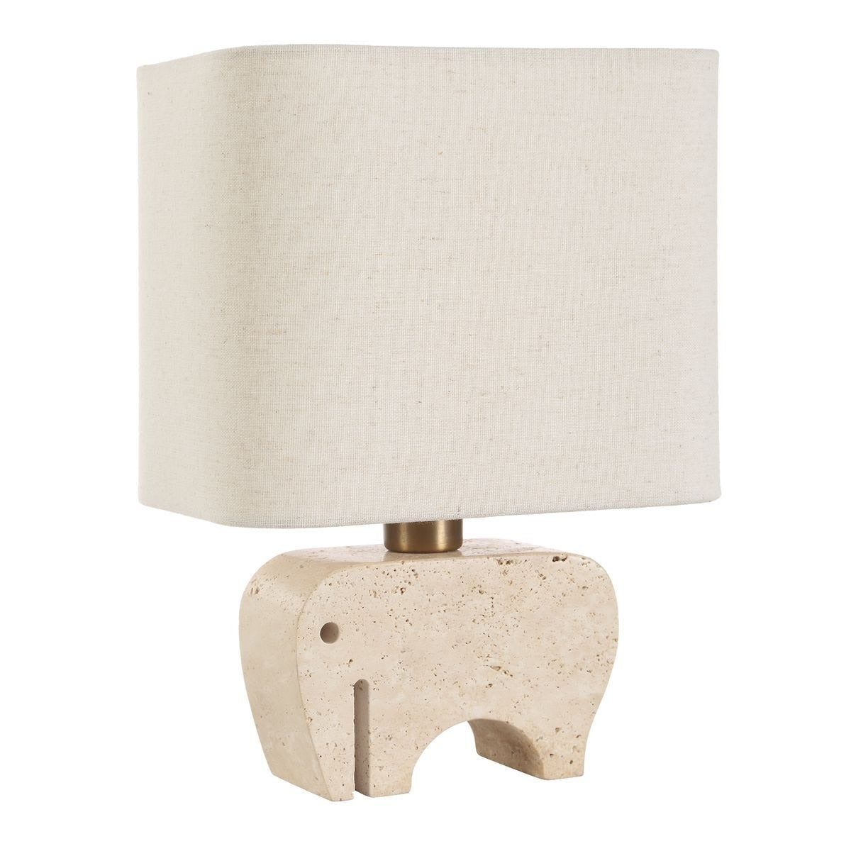 Image of Tusk Travertine Accent Lamp