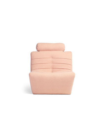Arlo Pink Boucle Comfortable UK Made Chair