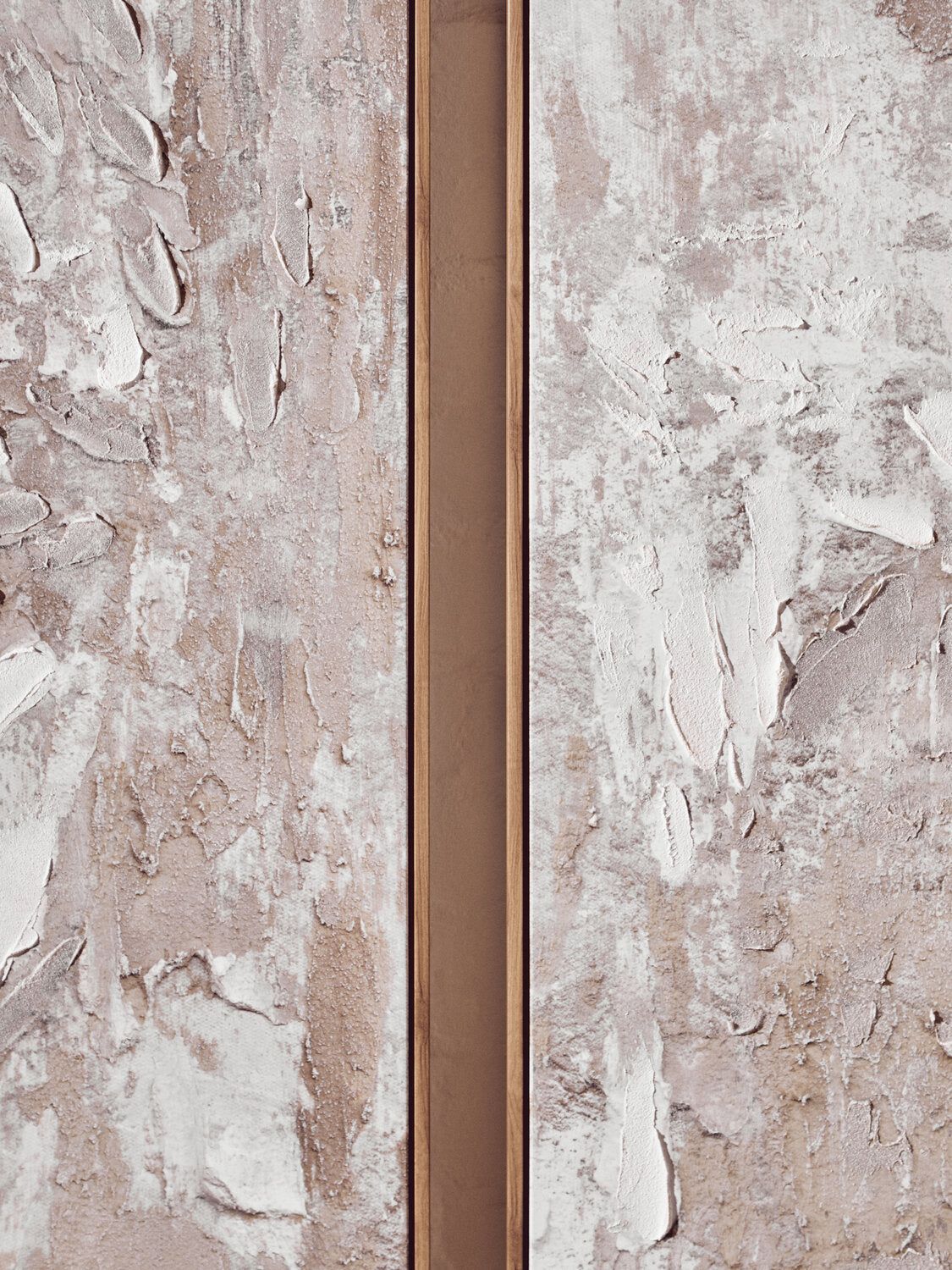 Image of Astratto Set of 2 Neutral Tones Textured Wall Art