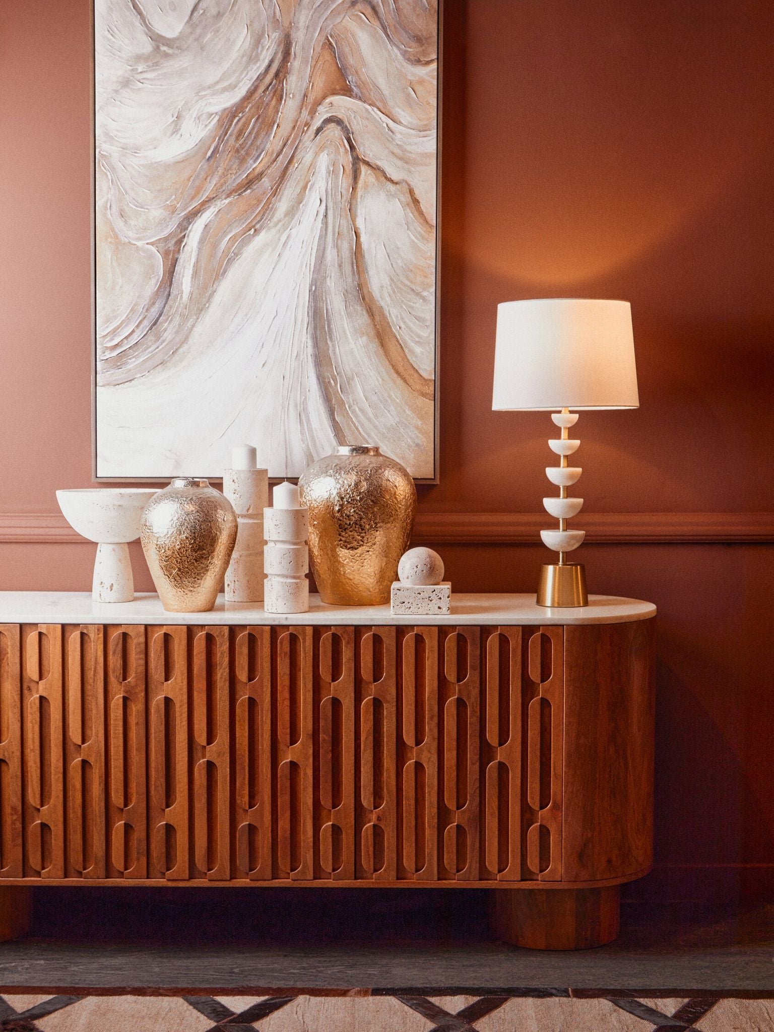 Image of Astratto Neutral Abstract Textured Wall Art