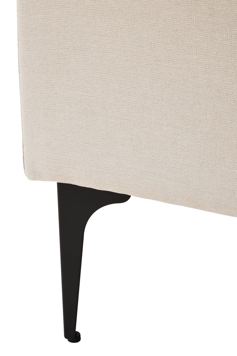 Image of Troyes Cream Three Seat Left Chaise Sofa