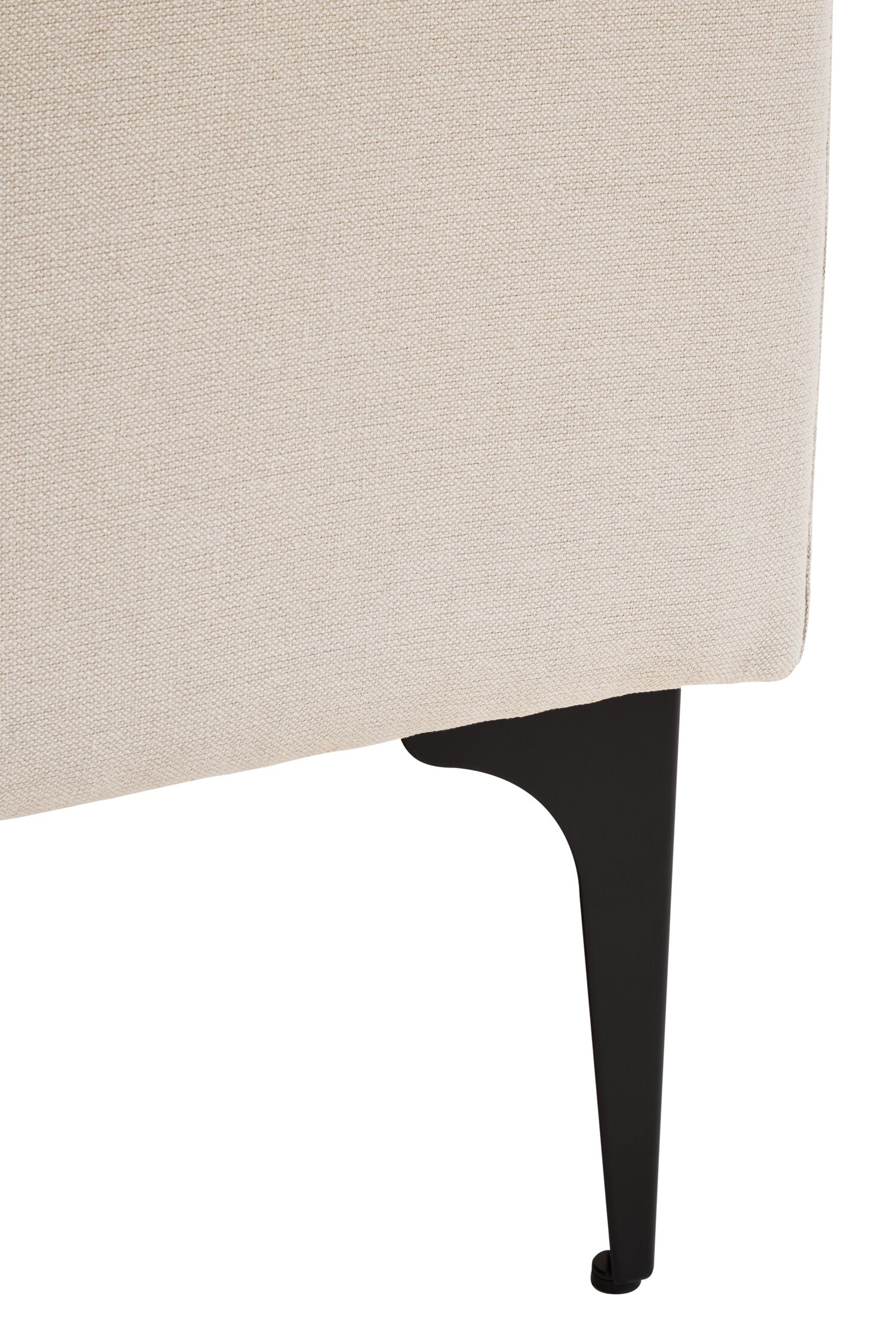 Image of Troyes Cream Three Seat Right Chaise Sofa