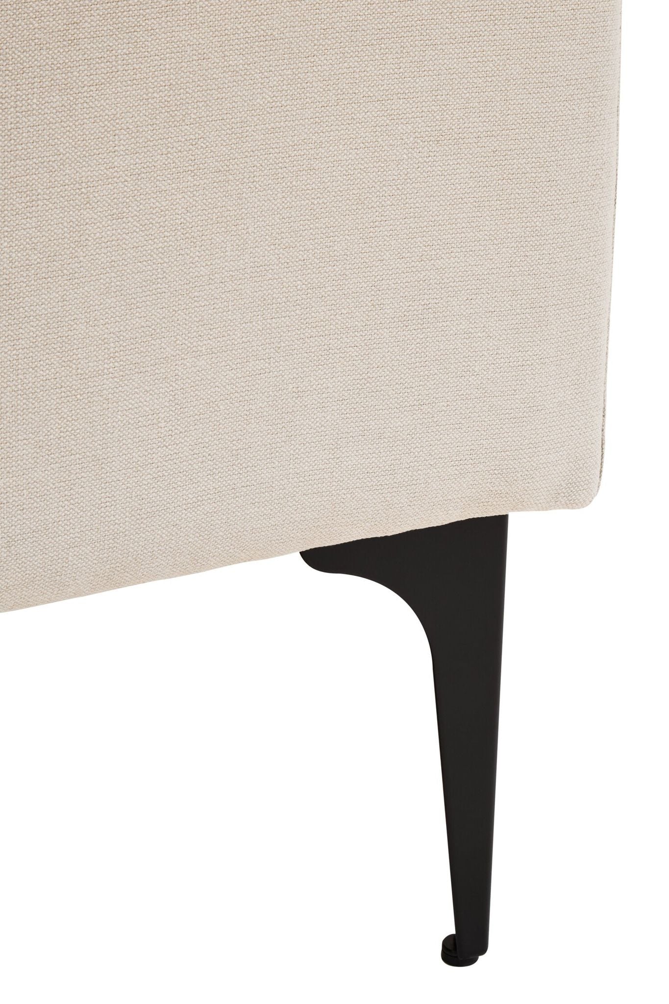 Image of Troyes Cream Three Seat Right Chaise Sofa