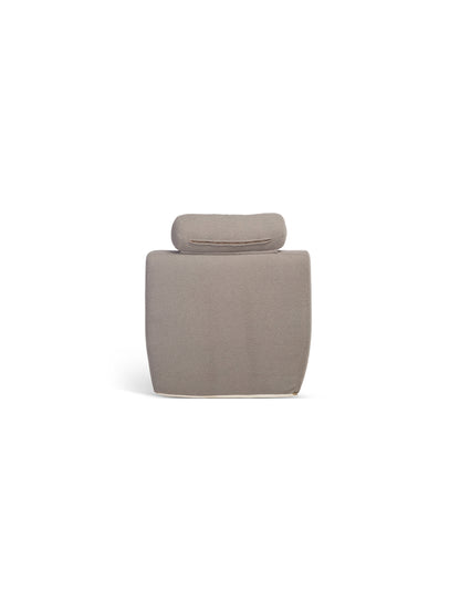 Arlo Shadow Grey UK Boucle Lounge Chair