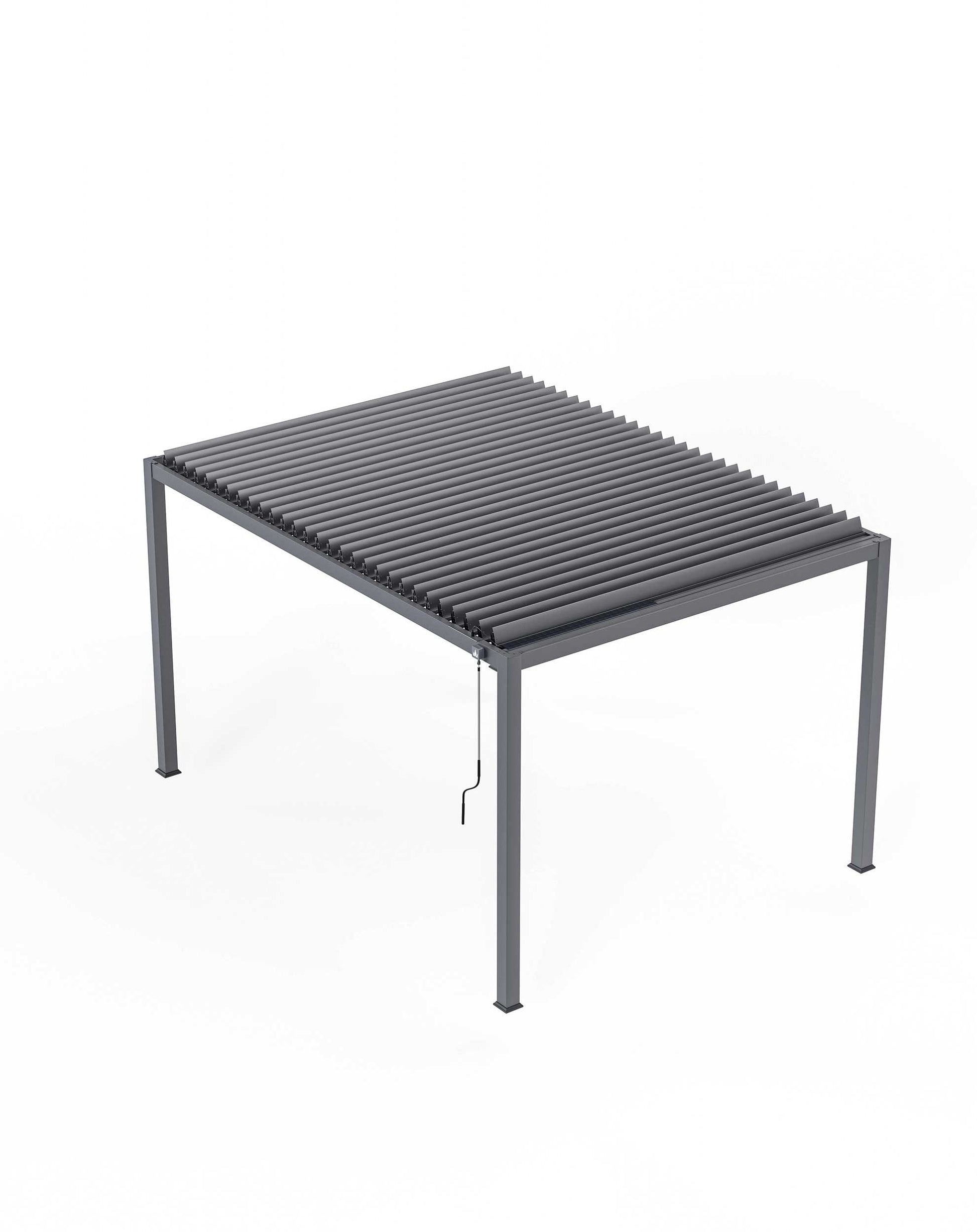 Luxe 4x3m Pergola with Solar Lighting System and Voice Control