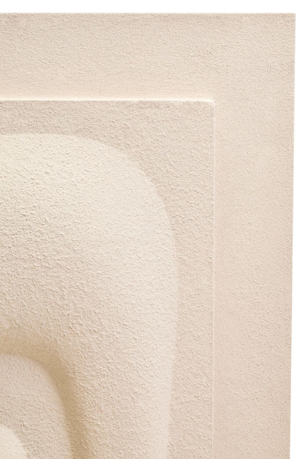 Image of Astratto 3D Cream Wall Art - Macro