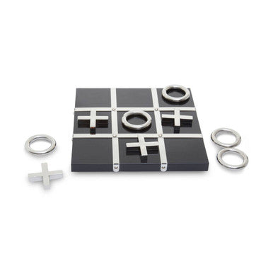 Image of Flos Black And Silver Tic Tac Toe Game