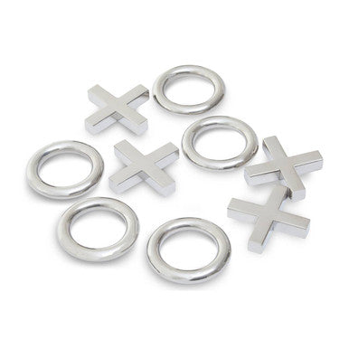 Image of Flos Black And Silver Tic Tac Toe Game