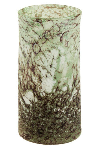 Image of Harri Small Glass Marble Effect Vase