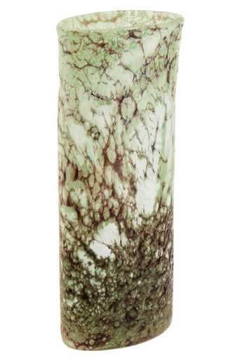 Image of Harri Small Glass Marble Effect Vase