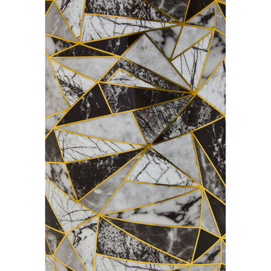 Image of Doria Large Marble Effect Pattern Ceramic Jar