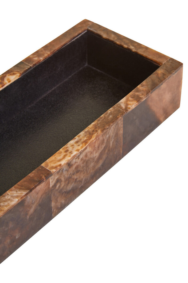 Image of Churchill Games Brown And Black Finish Five Dice Set