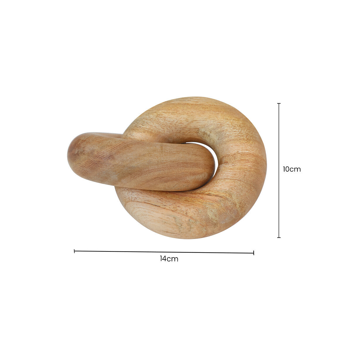 Image of Cato Natural Wood Small Knot Decor