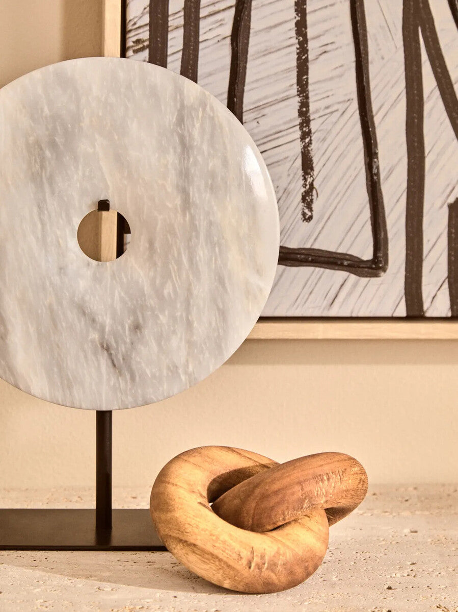 Image of Cato Natural Wood Small Knot Decor