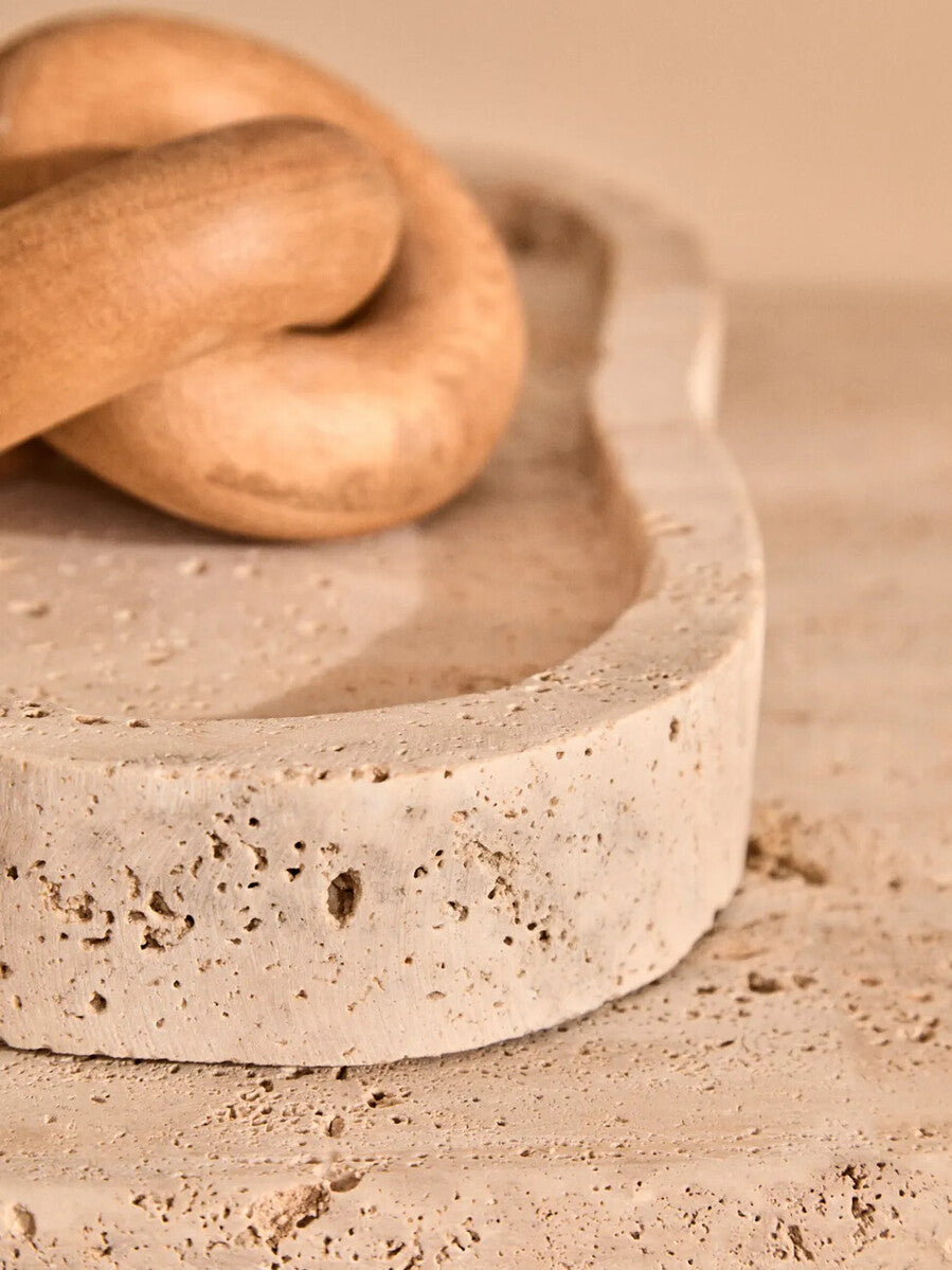 Image of Cato Natural Wood Small Knot Decor