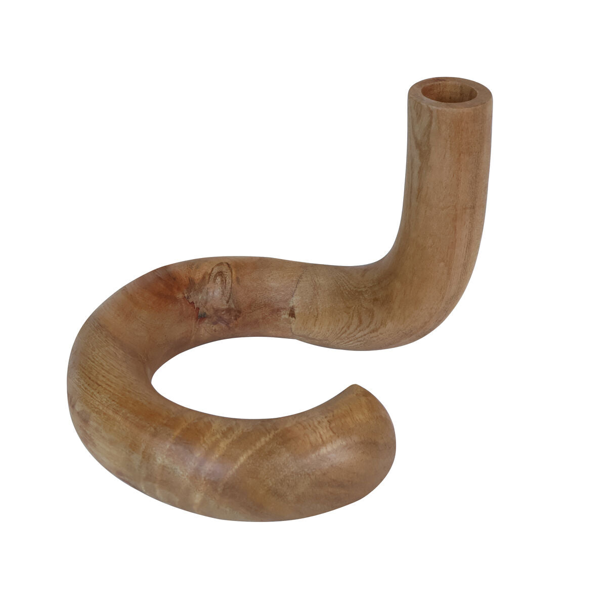 Image of Arlo Natural Wood Candle Holder