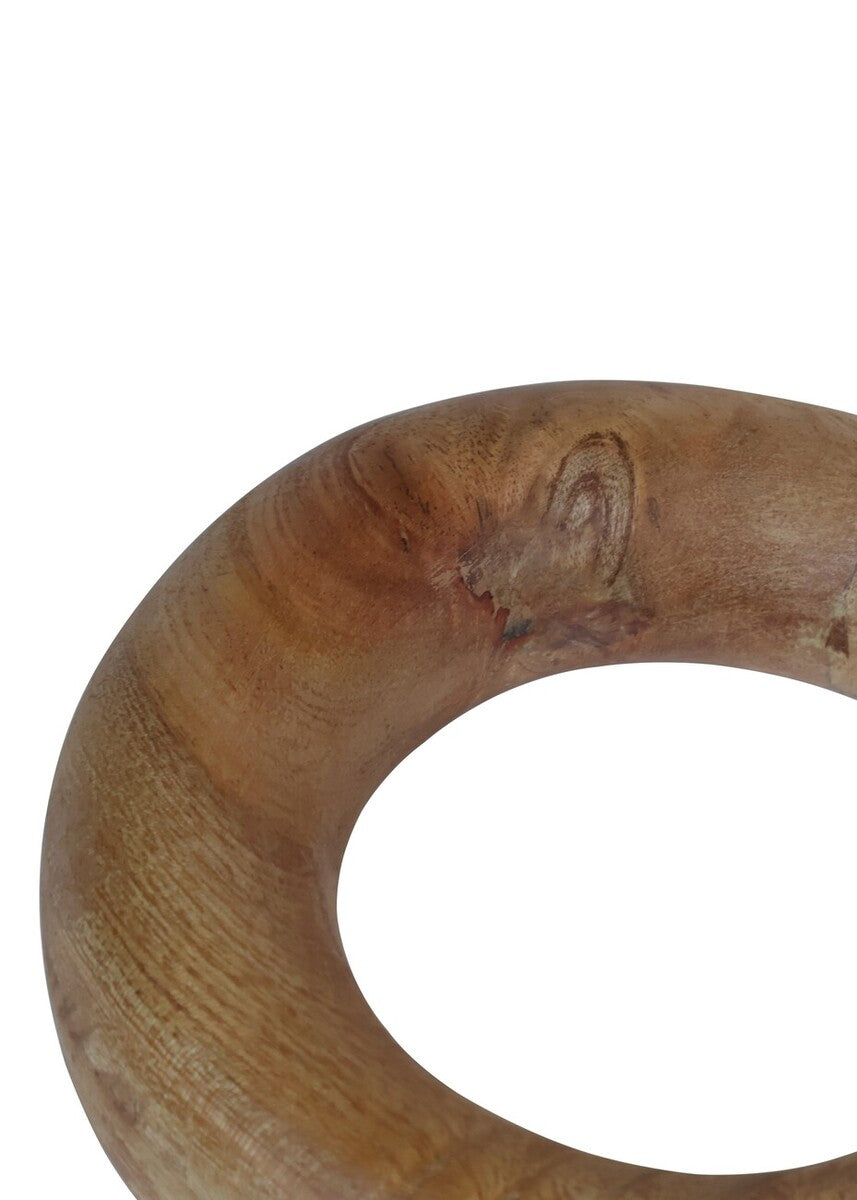 Image of Arlo Natural Wood Candle Holder