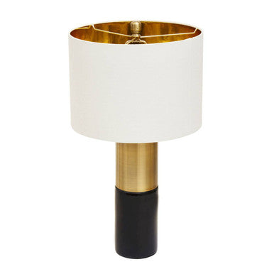 Image of Edgar Black Marble and Gold Table Lamp