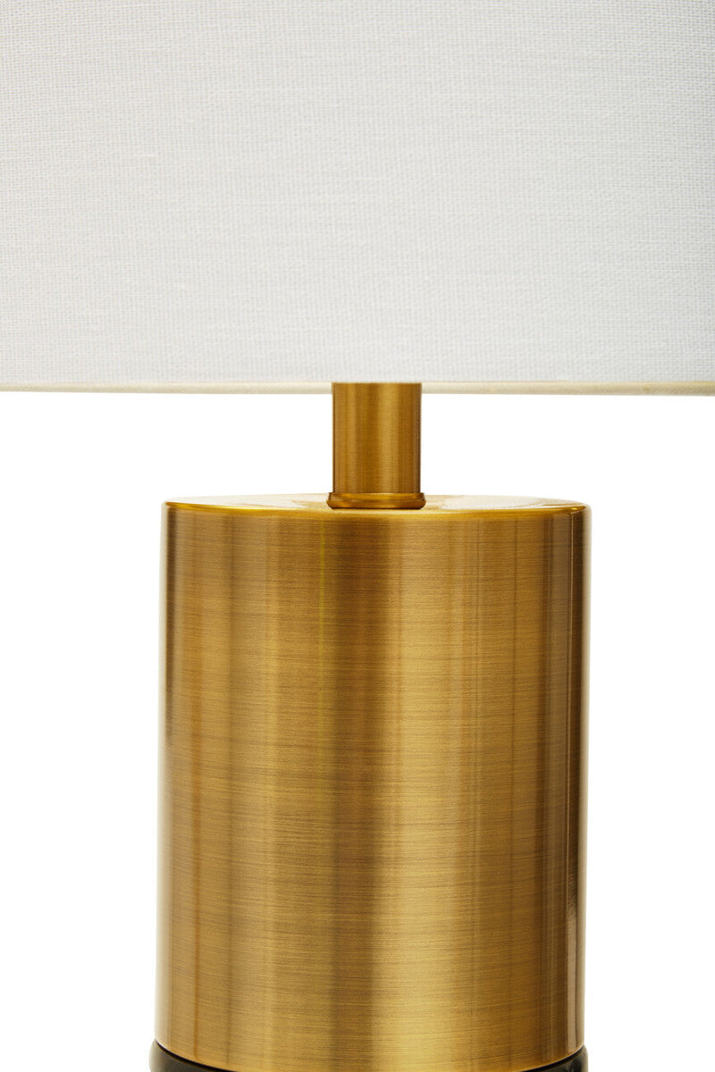 Image of Edgar Black Marble and Gold Table Lamp