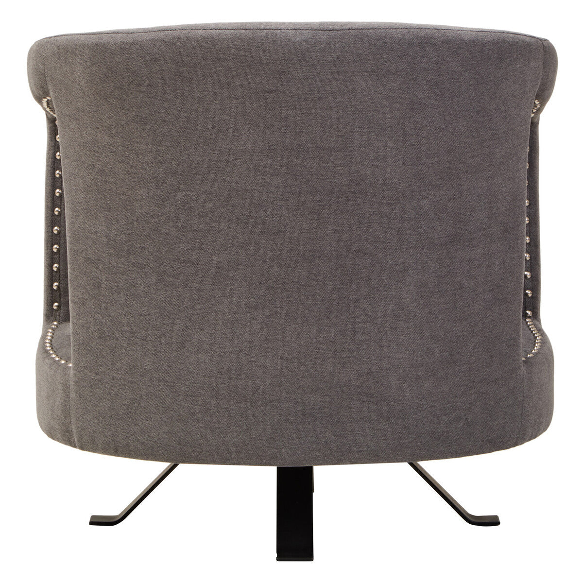 Image of Hestia Ash Velvet Swivel Chair