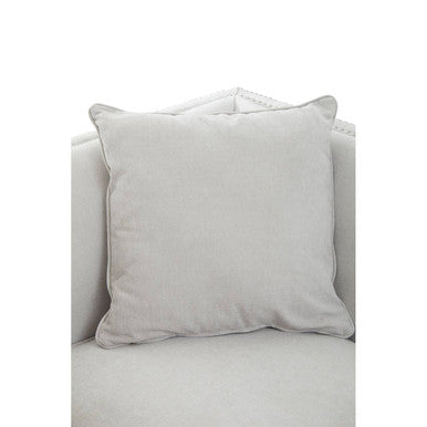 Image of 2 Seater Grey Fabric Sofa, Sutton