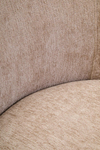 Image of Delray Deep Stone Chenille Curved Chair