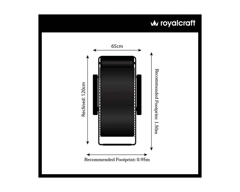 Royalcraft Zero Gravity Relaxer - 1pcs