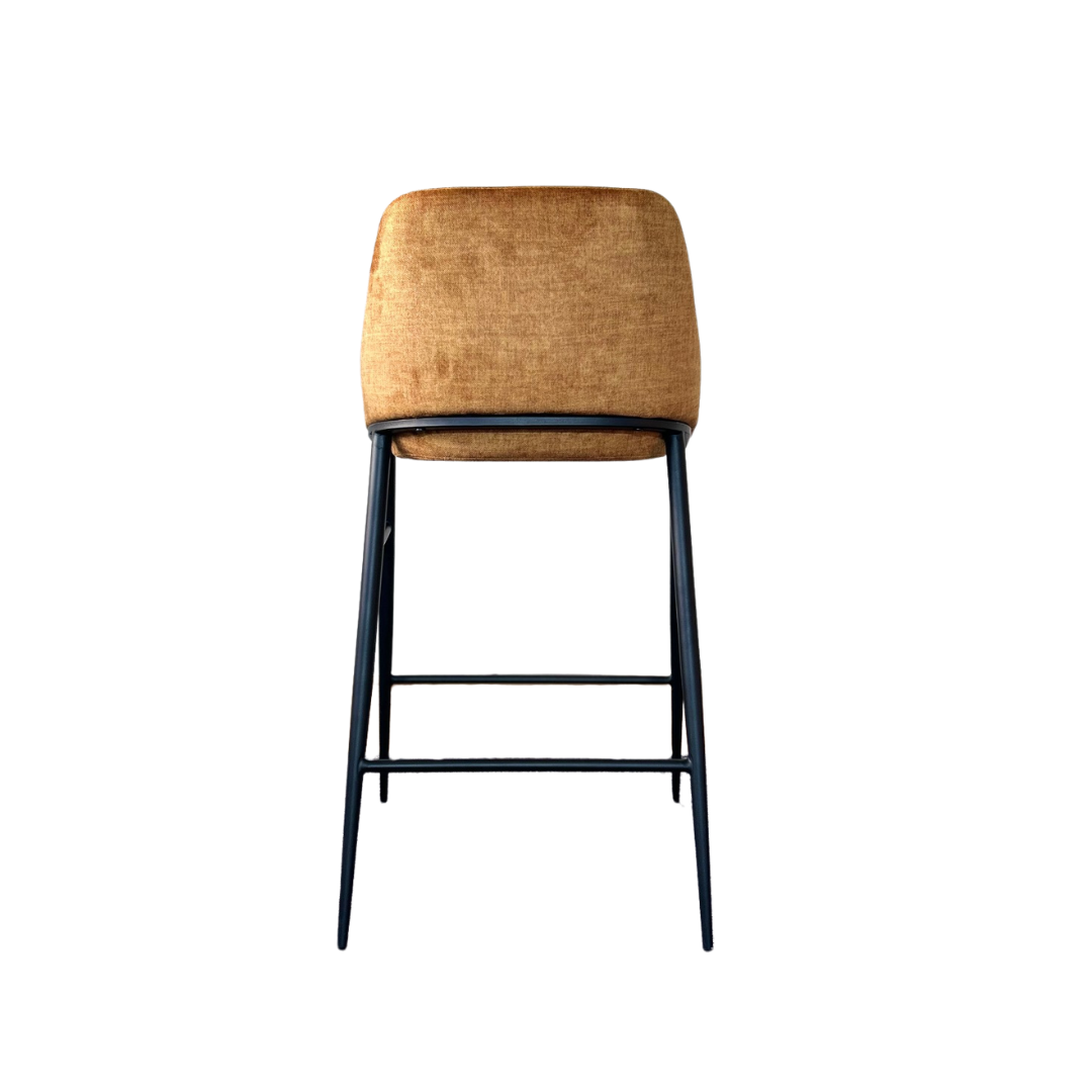 Image of Vai Barstool - Bella Velour Amber