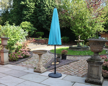 Shanghai Crank and Tilt Parasol - Aqua