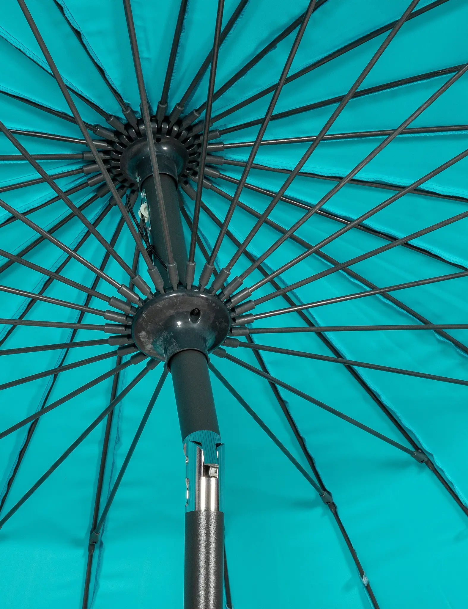 Shanghai Crank and Tilt Parasol - Aqua