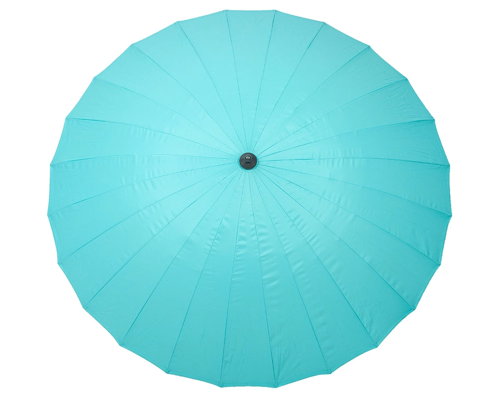Shanghai Crank and Tilt Parasol - Aqua