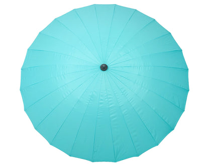 Shanghai Crank and Tilt Parasol - Aqua