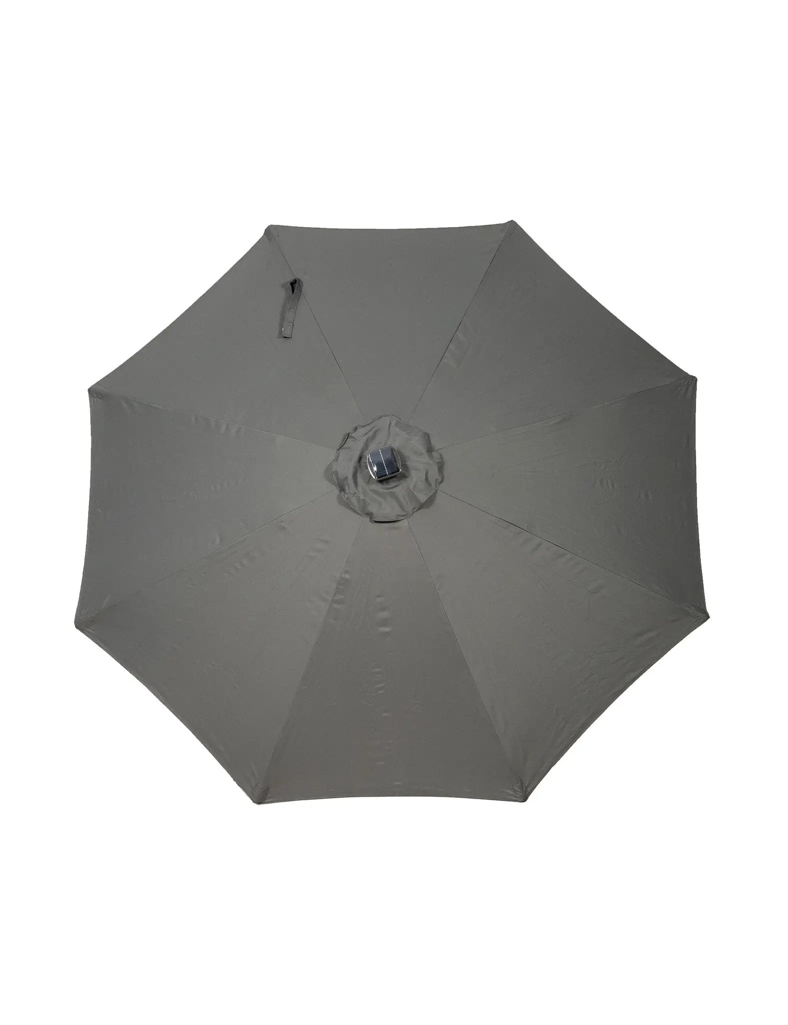 Crank and Tilt LED Strip Parasol - Grey