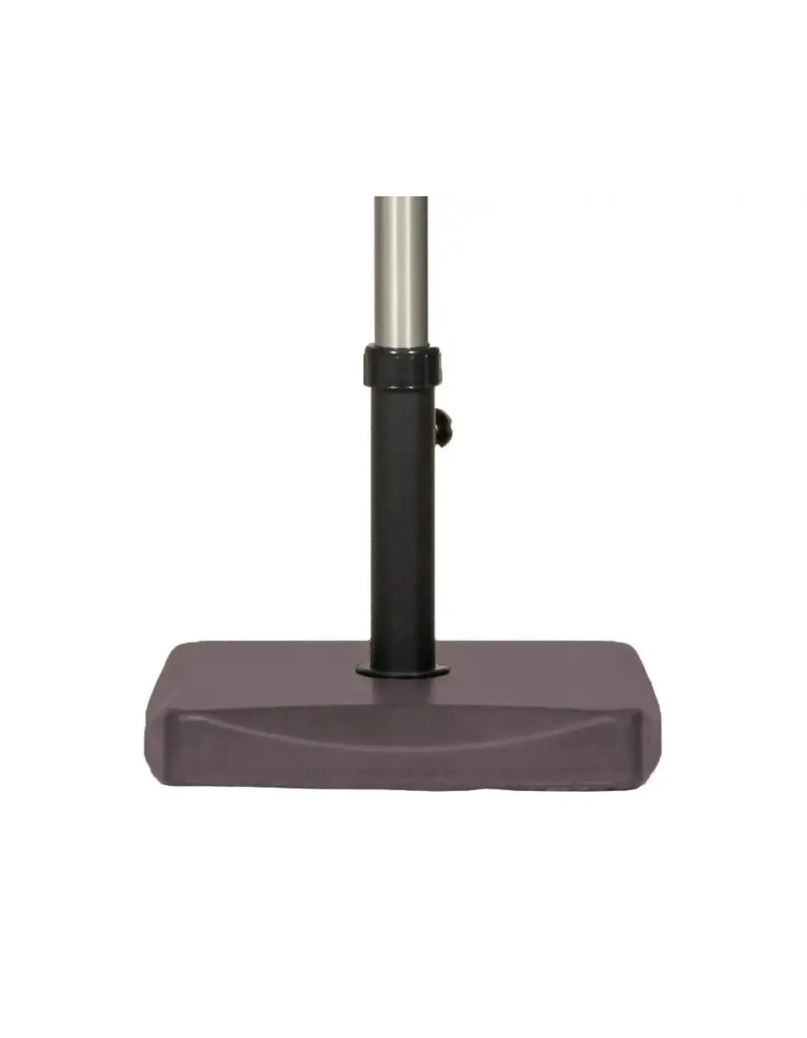 Image of Polycrete Outdoor Parasol Base 25kg Square - Brown