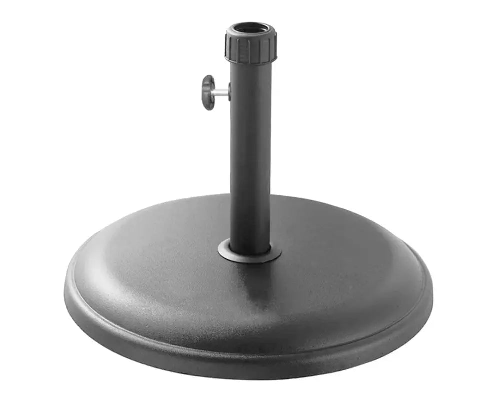 Polycrete Outdoor Parasol Base 16kg Round - Grey