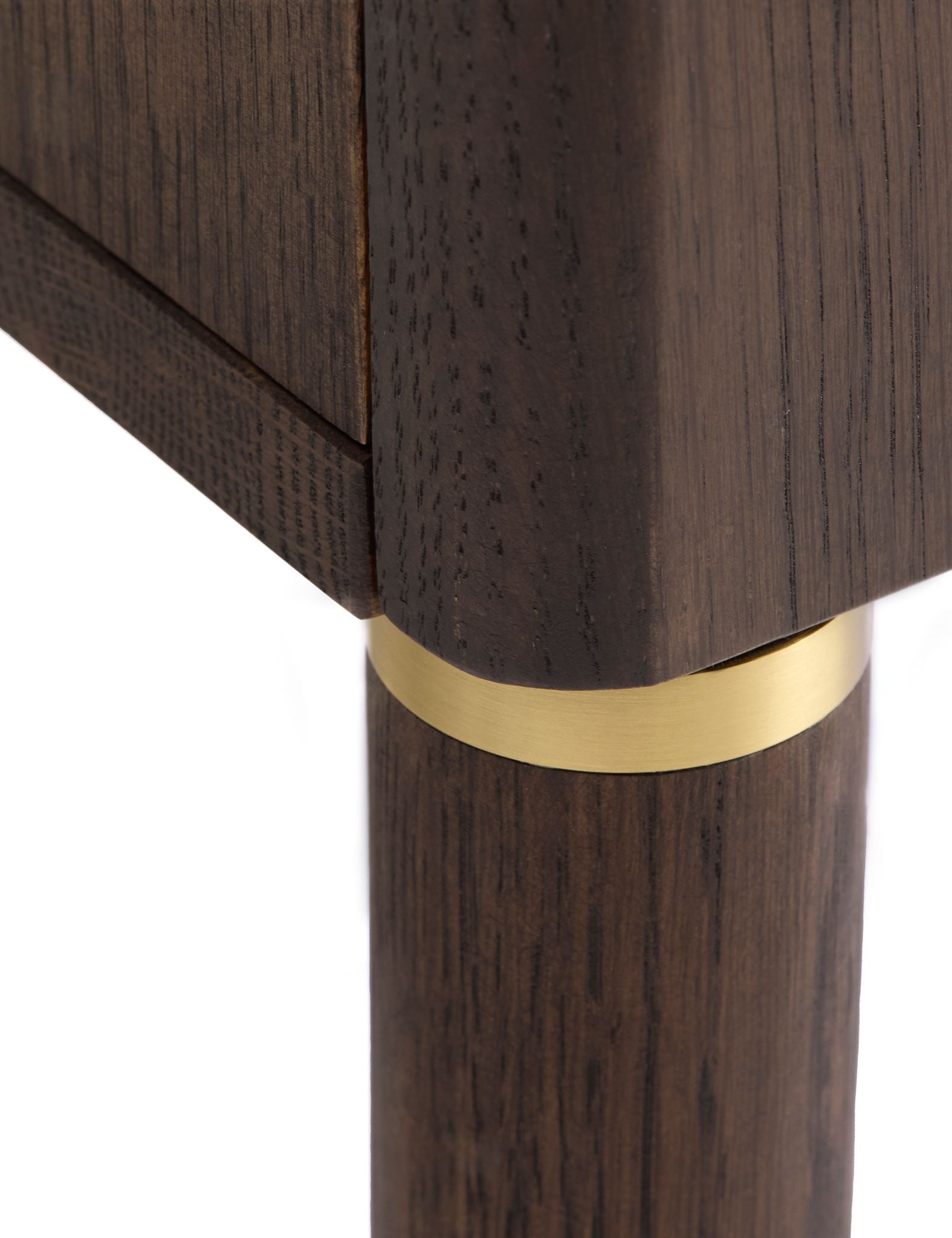 Image of ARKA Dark Wood 2-Door, 2-Drawer Sideboard