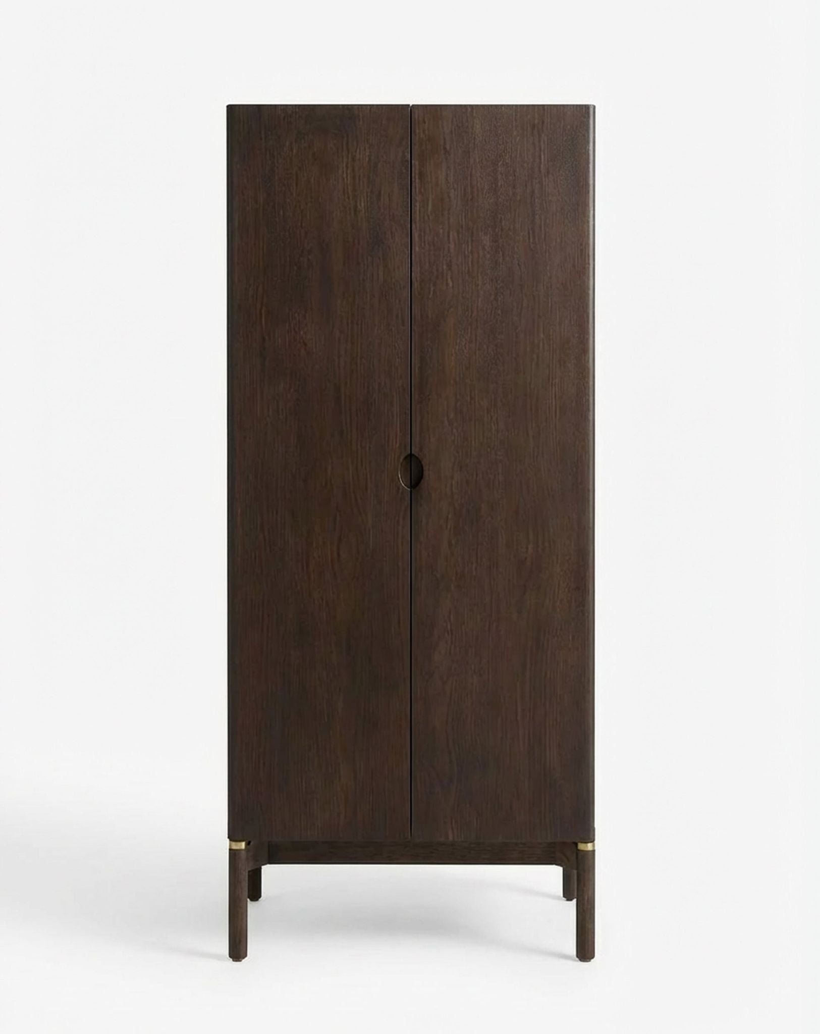 Image of ARKA Dark Wood 2-Door Cupboard