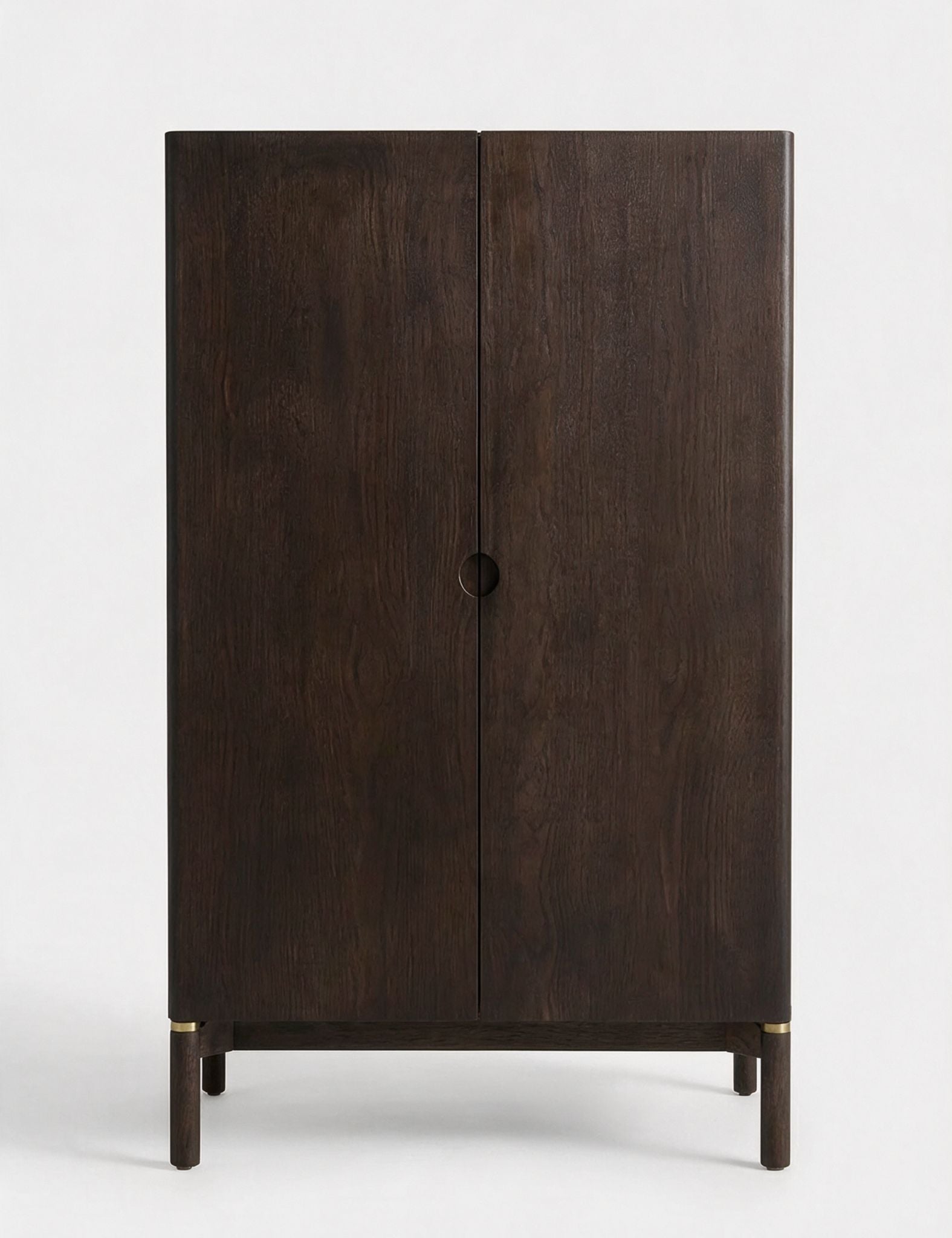 Image of ARKA Dark Wood 2-Door Cupboard
