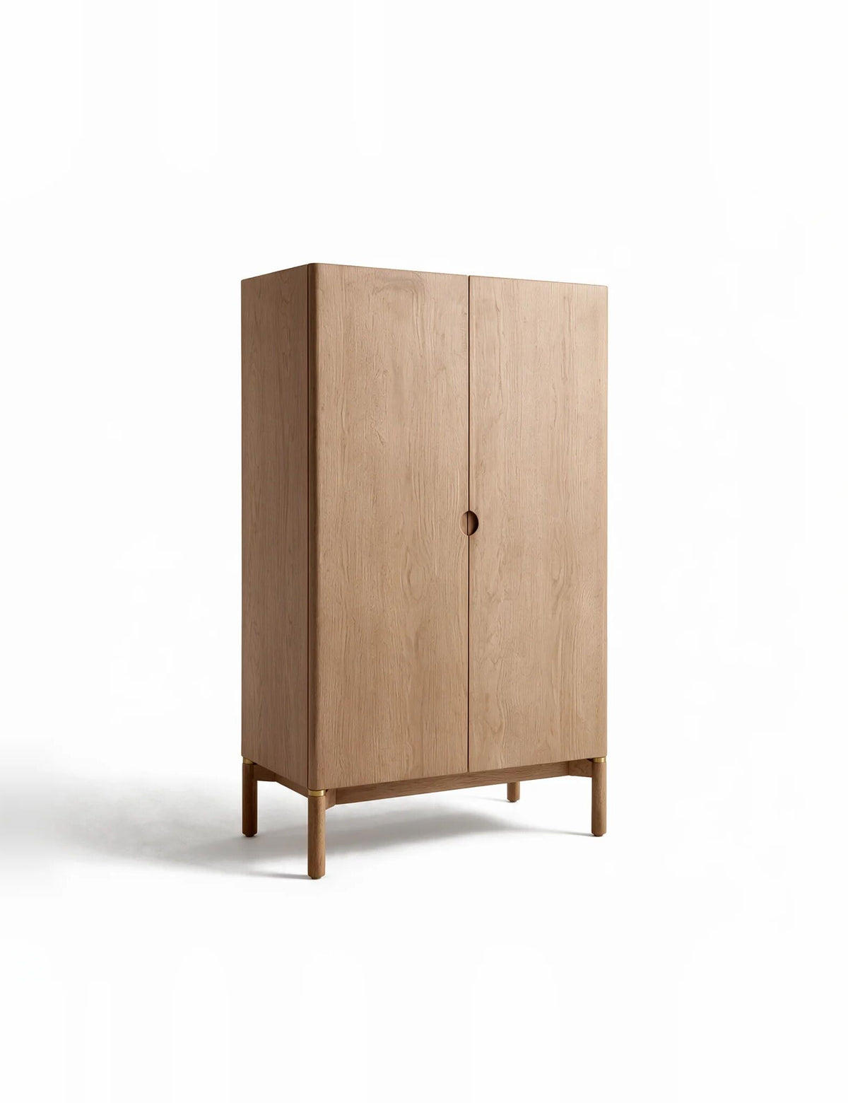 ARKA Mid Oak 2-Door Cupboard