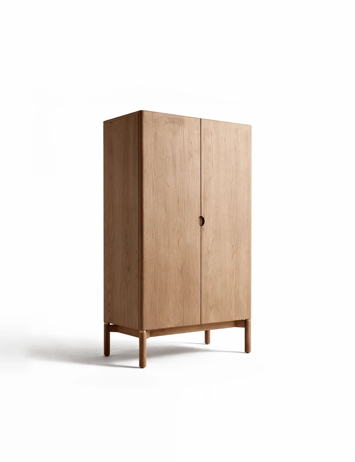 ARKA Mid Oak 2-Door Cupboard