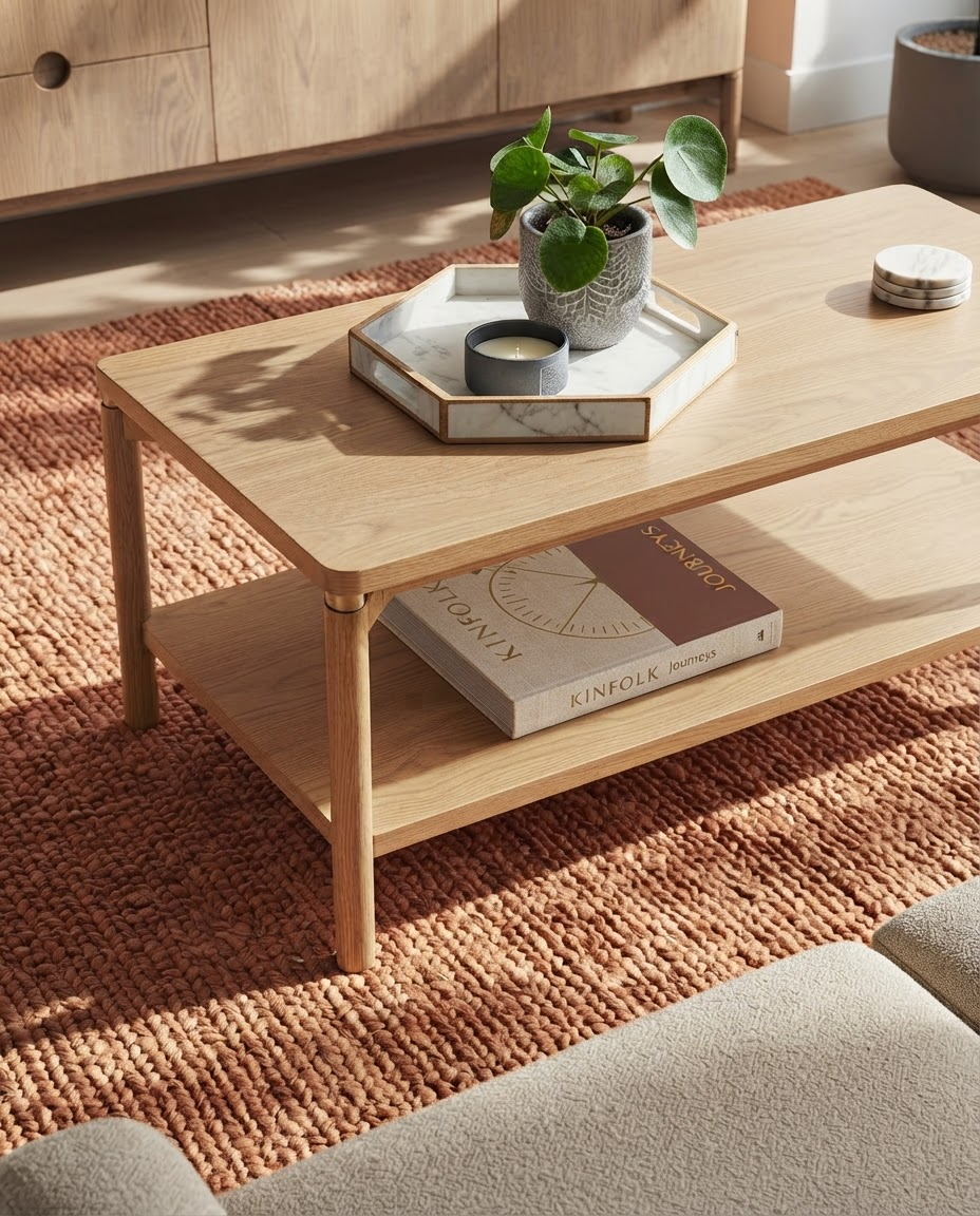 Image of ARKA Mid Oak Coffee Table