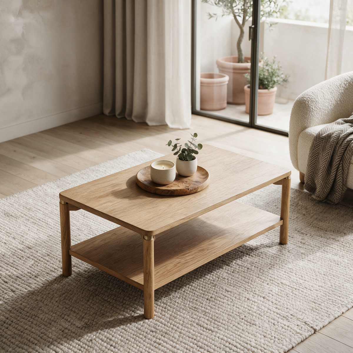 ARKA Mid Oak Coffee Table