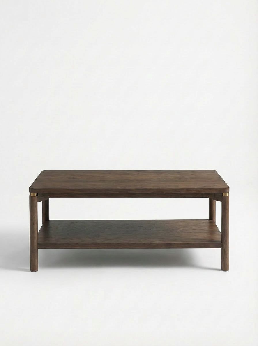 Image of ARKA Dark Wood Coffee Table
