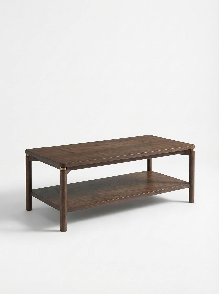 Image of ARKA Dark Wood Coffee Table