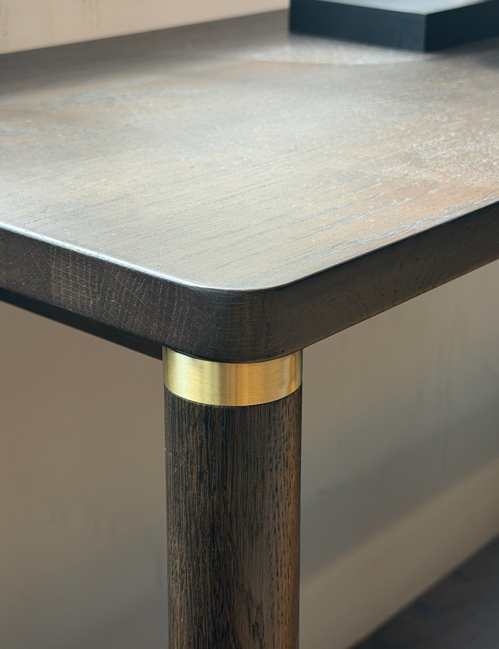 Image of ARKA Dark Wood Console Table