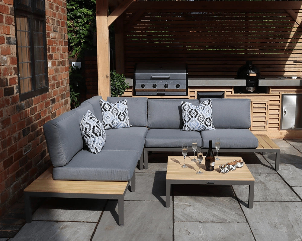Aspen Mini Corner Set - 100% FSC Certified Teak