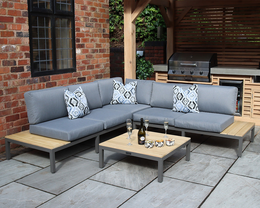 Aspen Mini Corner Set - 100% FSC Certified Teak