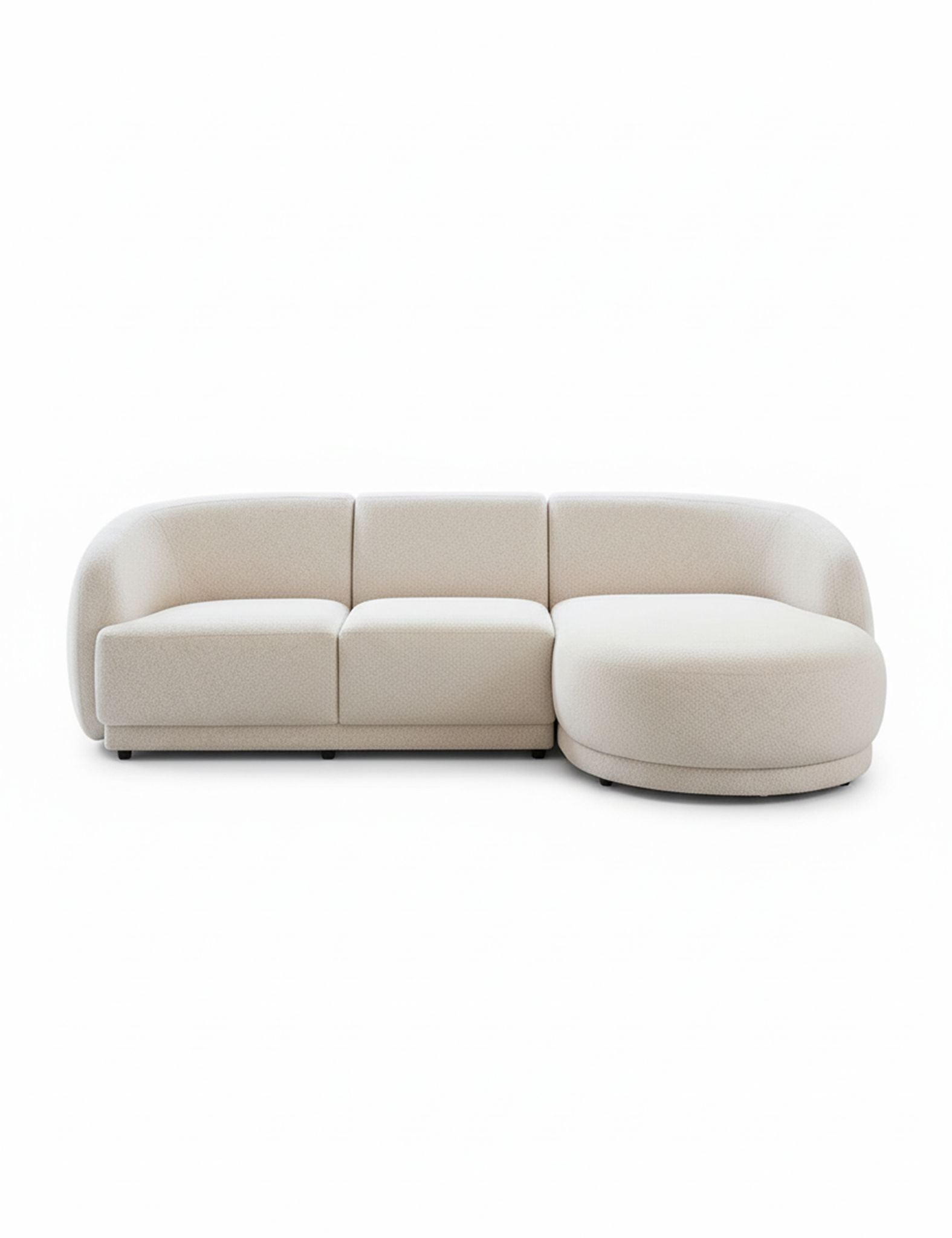 Image of BOUX Right Corner Sofa with Armchair